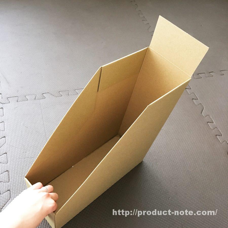 ダンボールスタンドファイルボックス,無印,絵本収納